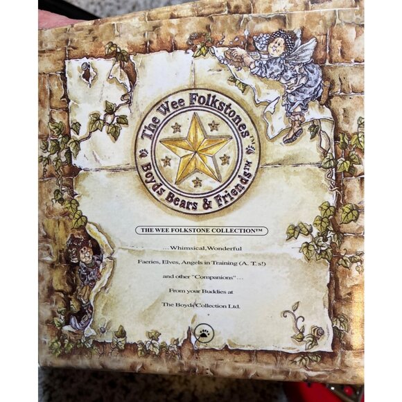 Boyds Bears & Friends Wee Folkstone Ribbit Co Princess Puckerup..Kiss Me Quick - Picture 11 of 13